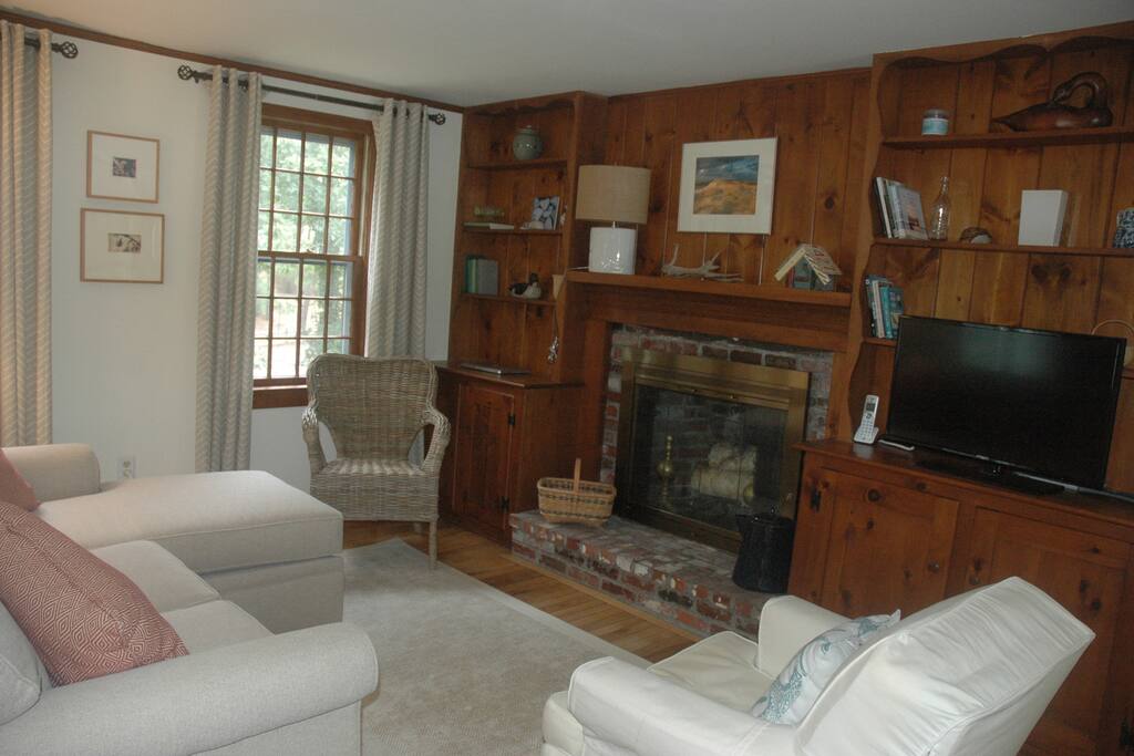 Warm cozy living room