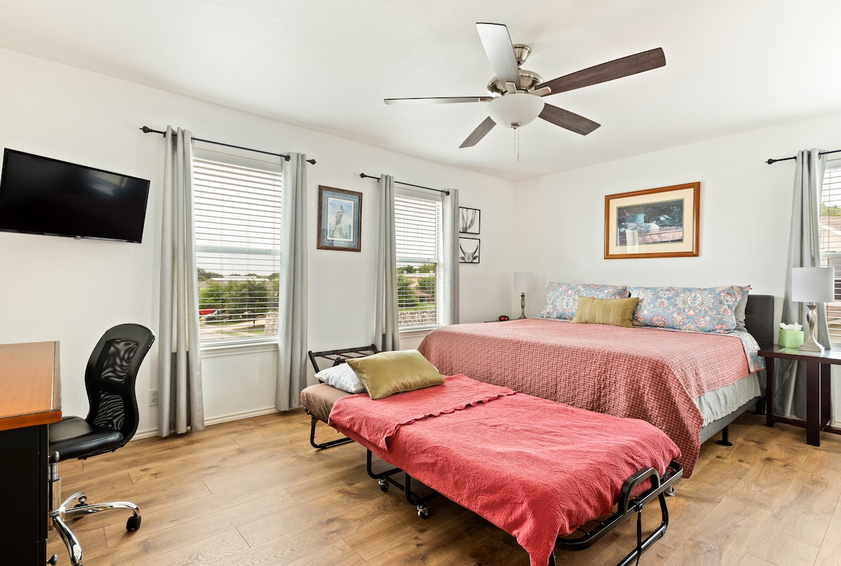 Primaire slaapkamer en opklapbed