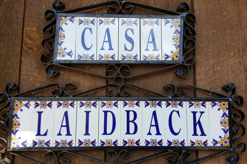 The name of our cabin. Be ready to relax :-)