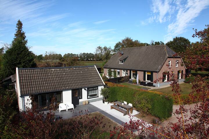 Guesthouse on our farmyard