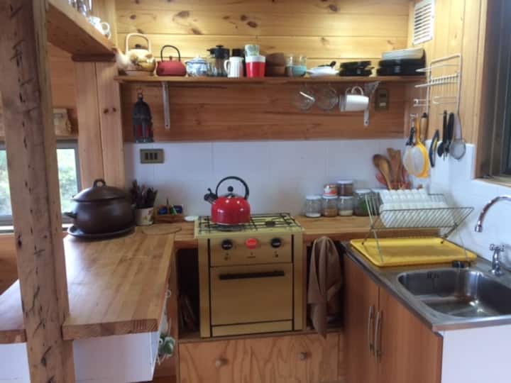 ห้องครัวพร้อมเตาอบ 