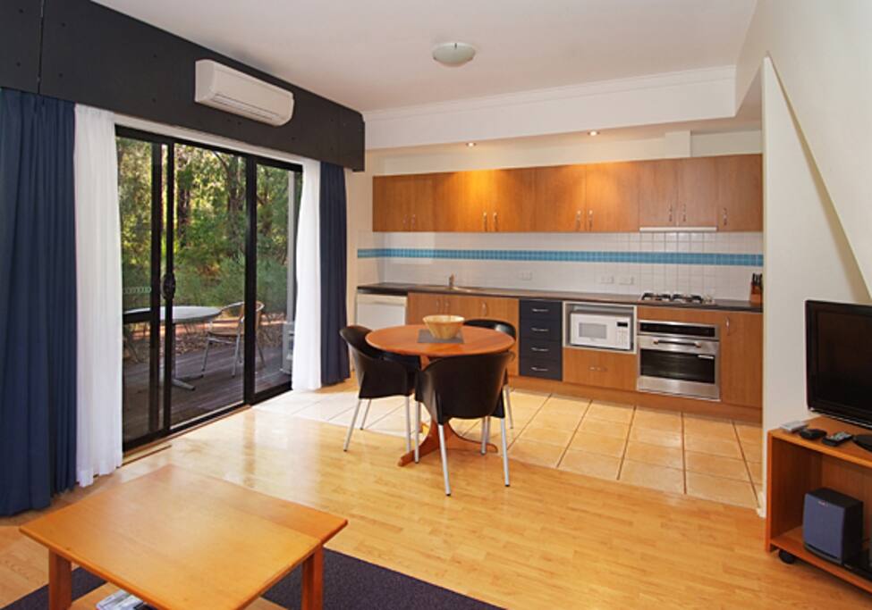 Well equiped kitchen
