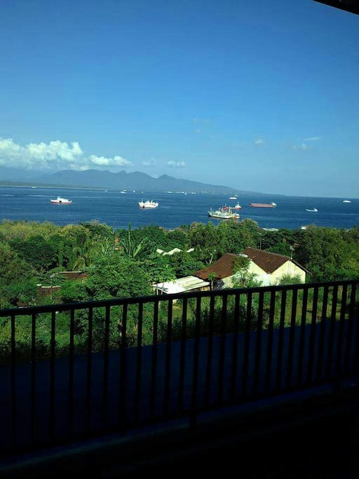 villa view selat bali