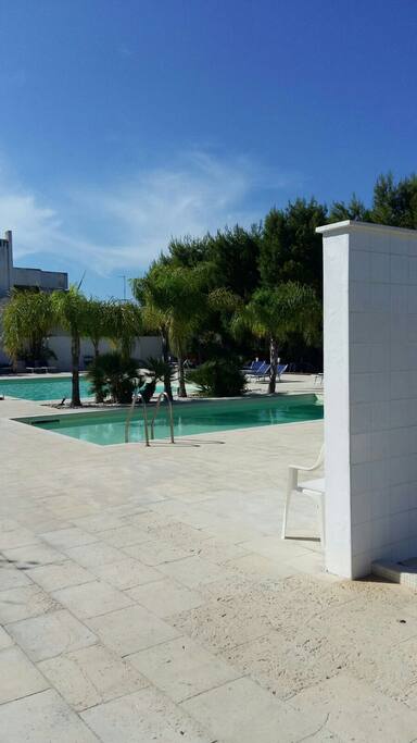 Swimming pool area