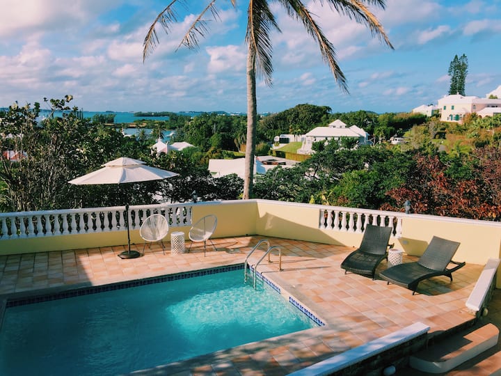Villa at Cedar Brae - Ocean Views & Private Pool