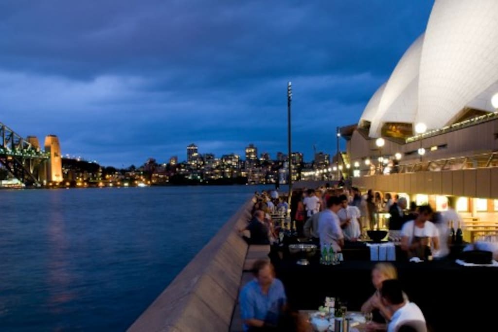 The Opera Bar is Sydney's must spot to experience fine food and drinks for locals and visitors. A stroll away.