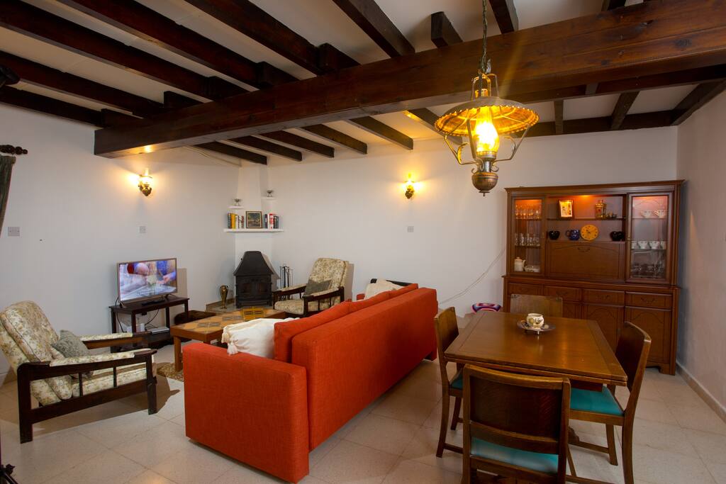 Living Room with Dining Area