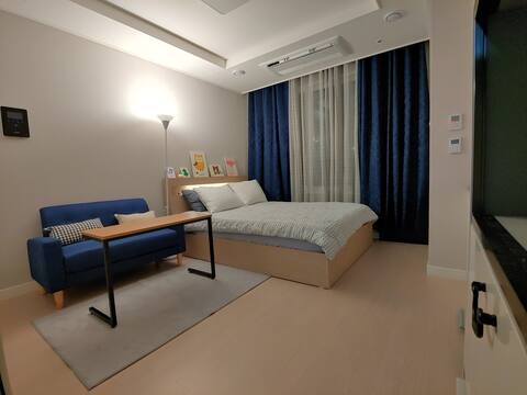 Ⅲ★가격거품↓↓ 초고층 신축, 오션 뷰★ 매일 소독! 넷플릭스! 후기 400개 슈퍼호스트!