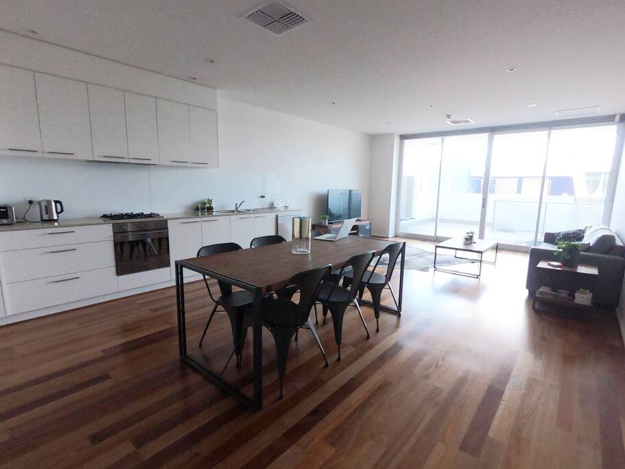 Lounge room and dining