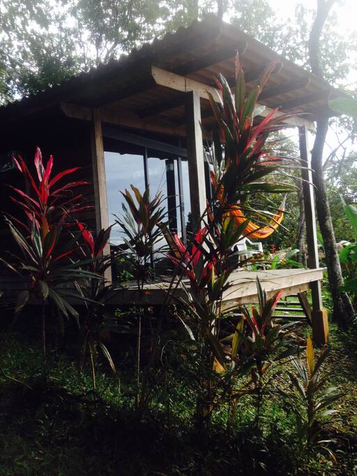 Ocean View cabin entrance