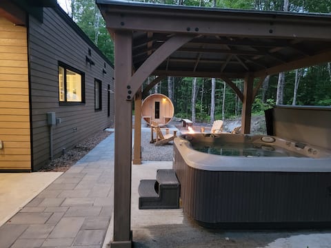 Scandinavian chalet • Sauna spa • Quiet nature