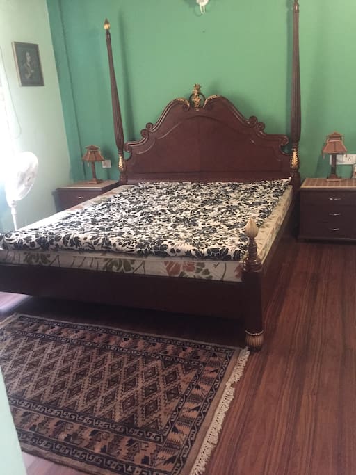 The master bedroom