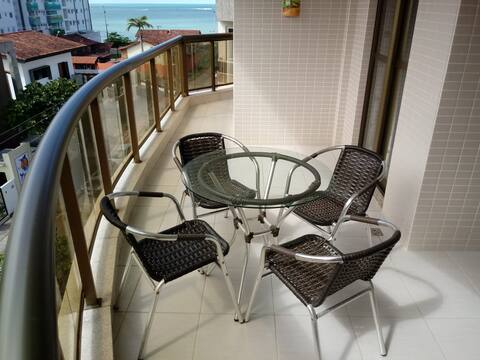 Apt 4qts. 2suites - Sea view!!!