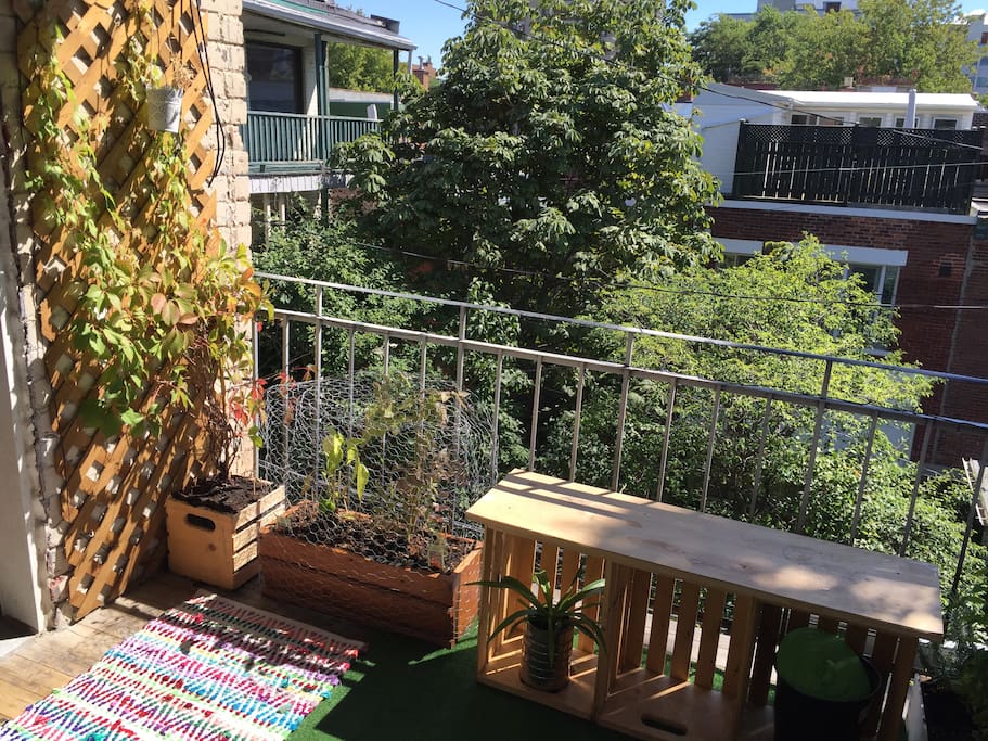 Balcon arrière - Rear Balcony