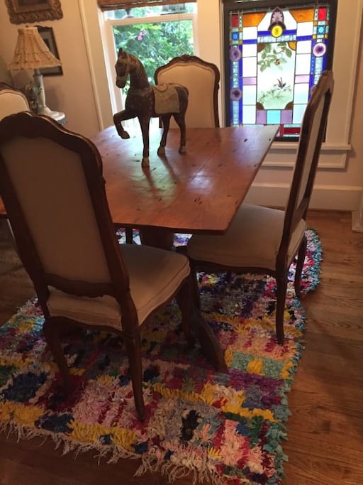 Dining room which is rarely used. We prefer our eat-in kitchen.