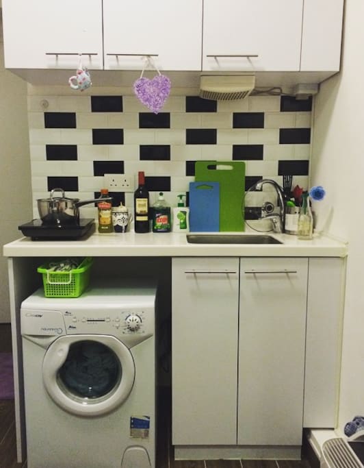 Kitchen area.