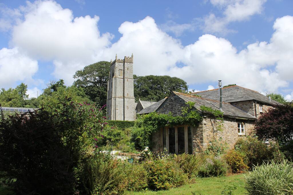 Willow Mill and church