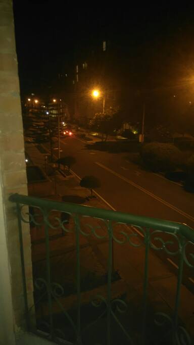 vista desde el balcon