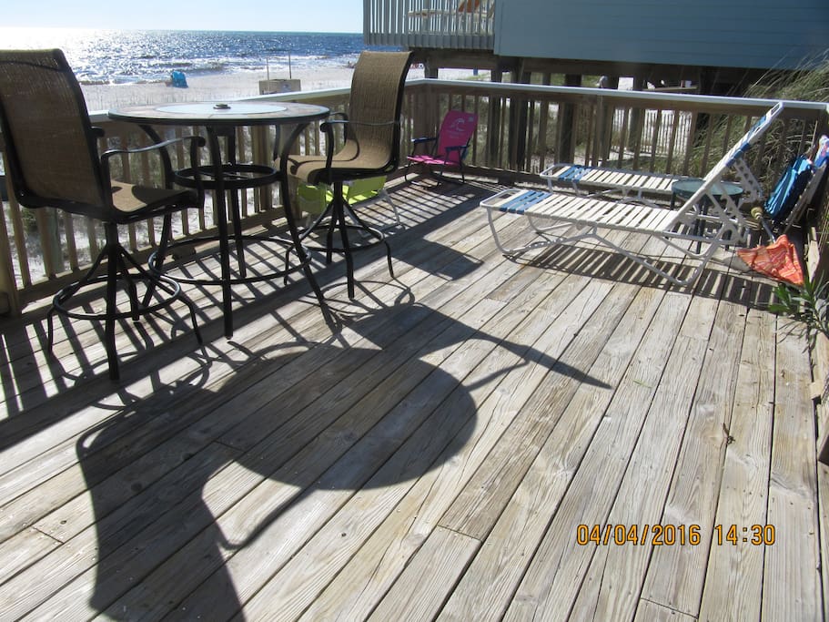 Large deck