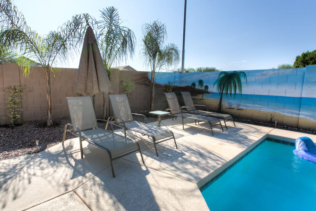 Great area for lounging.