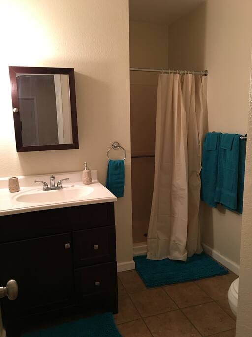 Bathroom with Shower