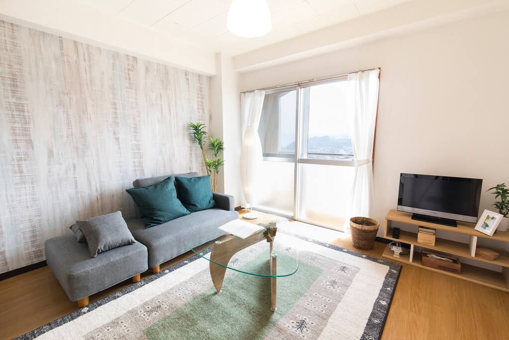 Modern and clean living room
