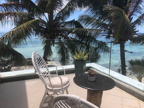 Emeraude beach front ocean view villa
