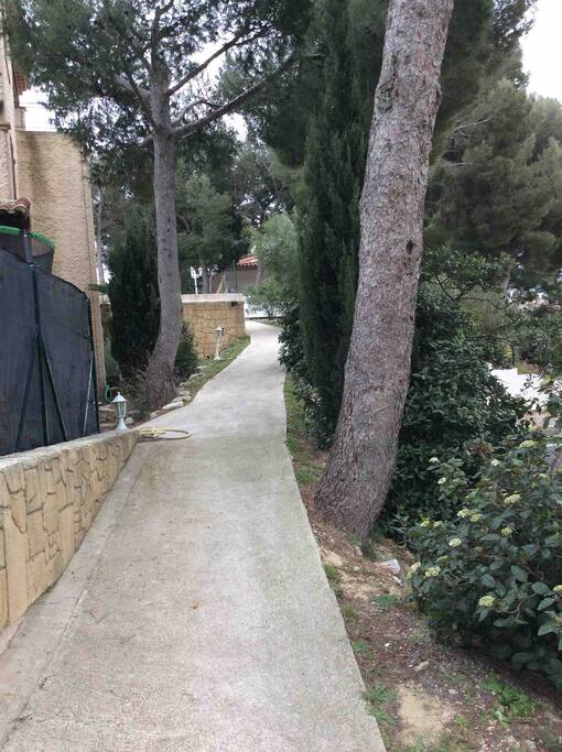 Accès à la maison