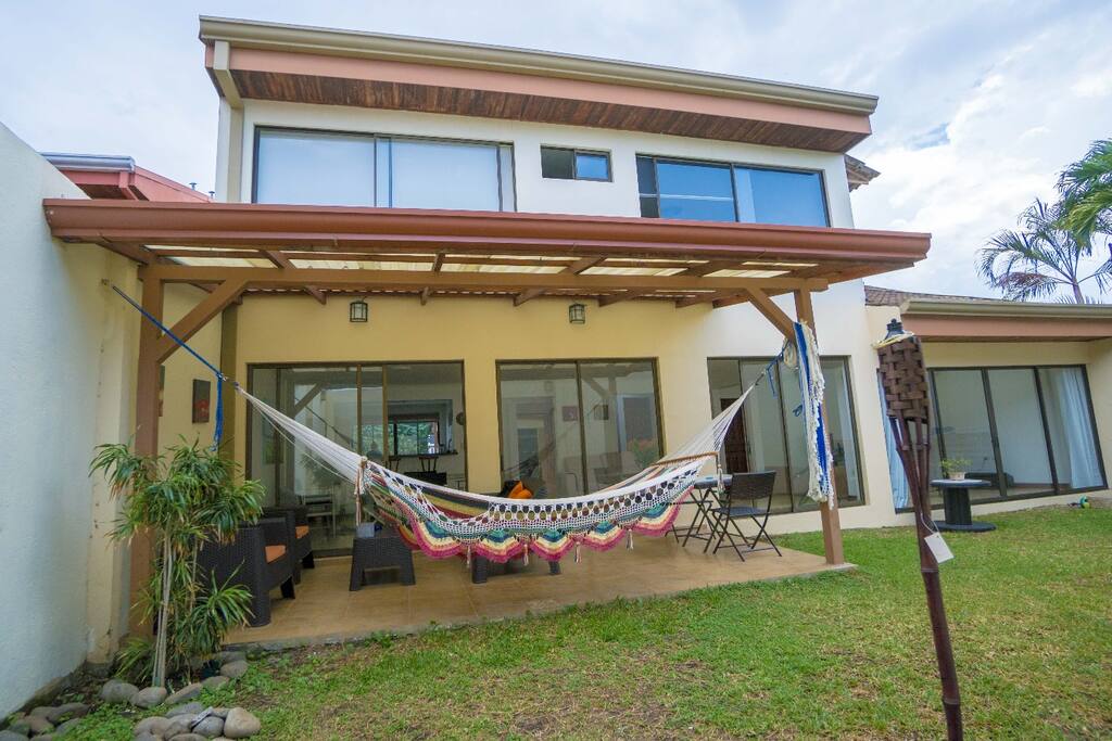 Relaxing hammock to enjoy the stars.