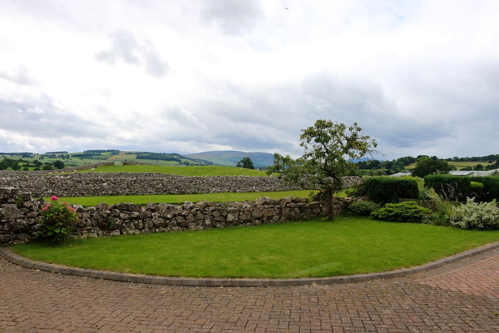 Front garden.