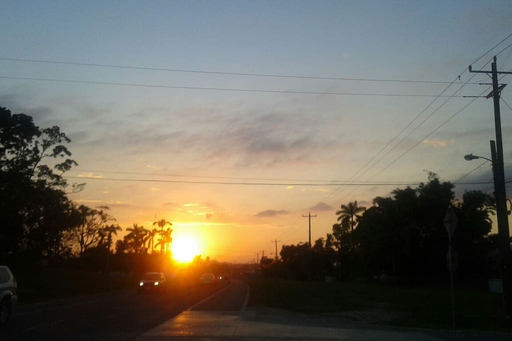Beautiful Belmopan sunset