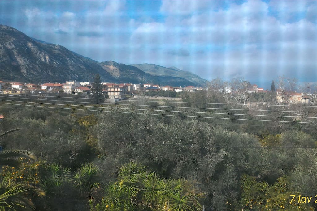The sight from the pink suite