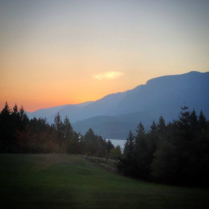 Early morning sunrise