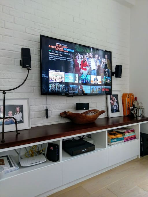 TV with Bose Surround Sound and Netflix