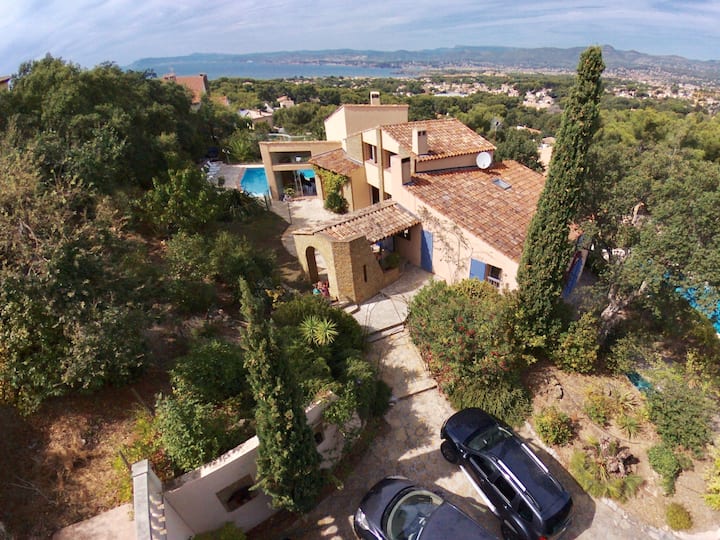Belle Villa.piscine Vue Mer