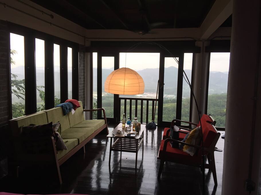 Evenings in our living room