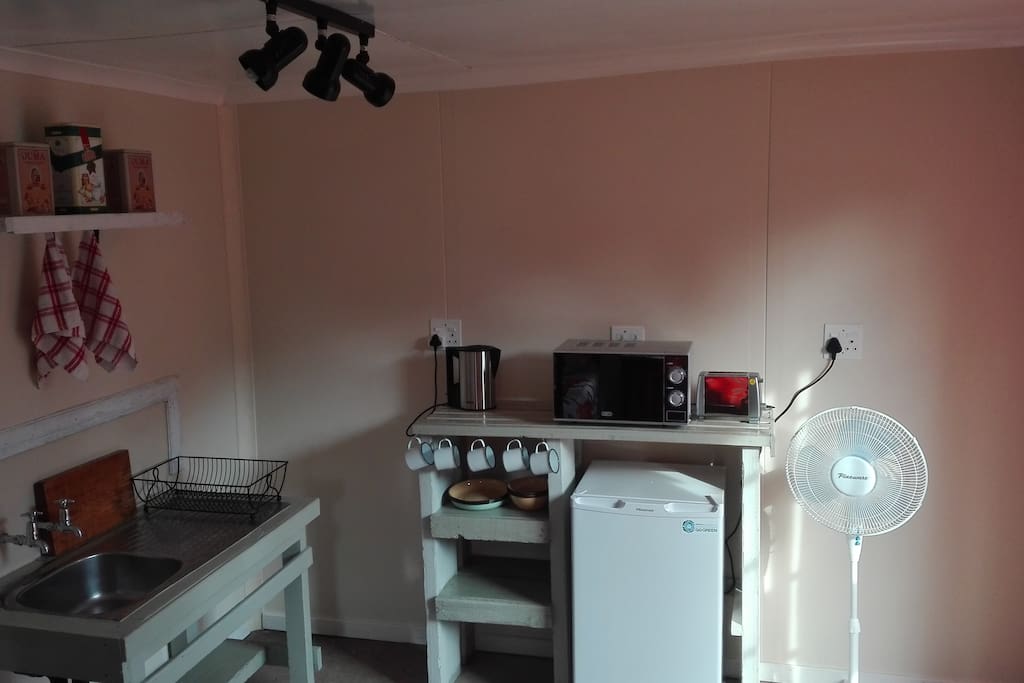 Kitchenette in family room