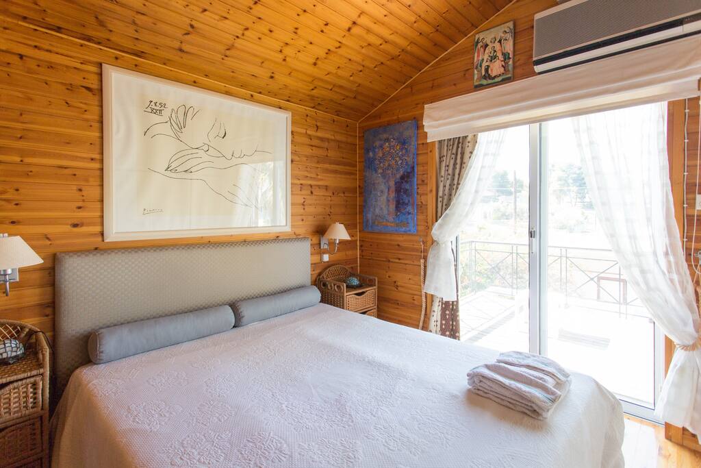 1st floor double bedroom 1 & balcony