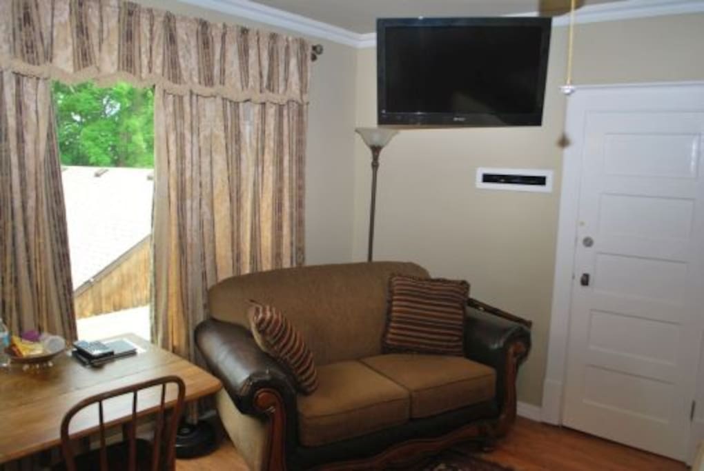 Comfortable seating.