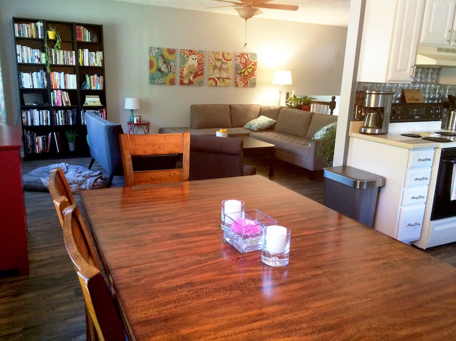 Open layout upstairs