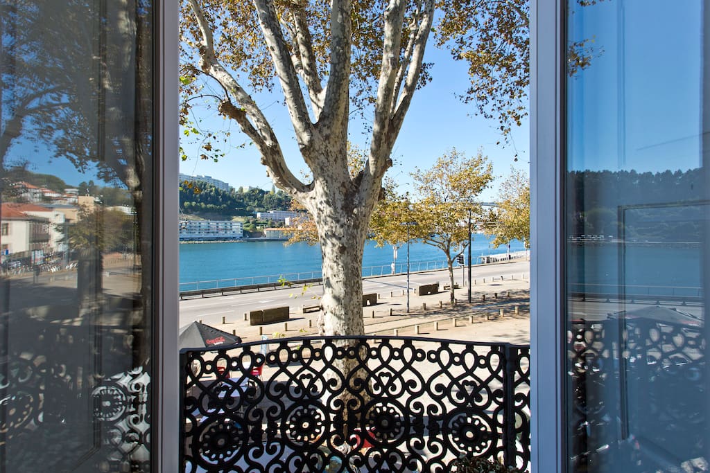 View of the Douro River from the kitchen