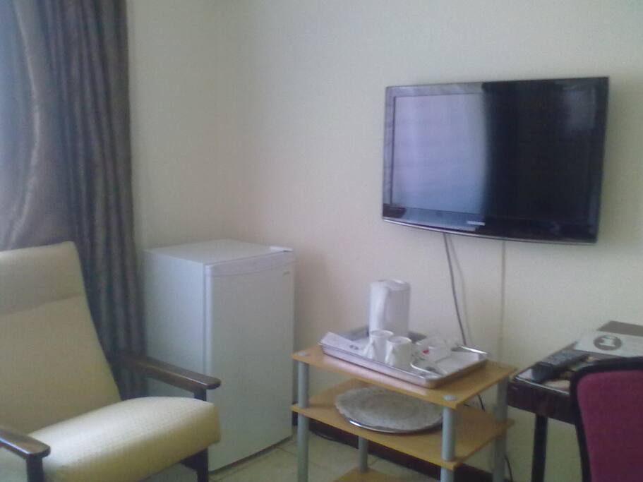 Part of the room amenities