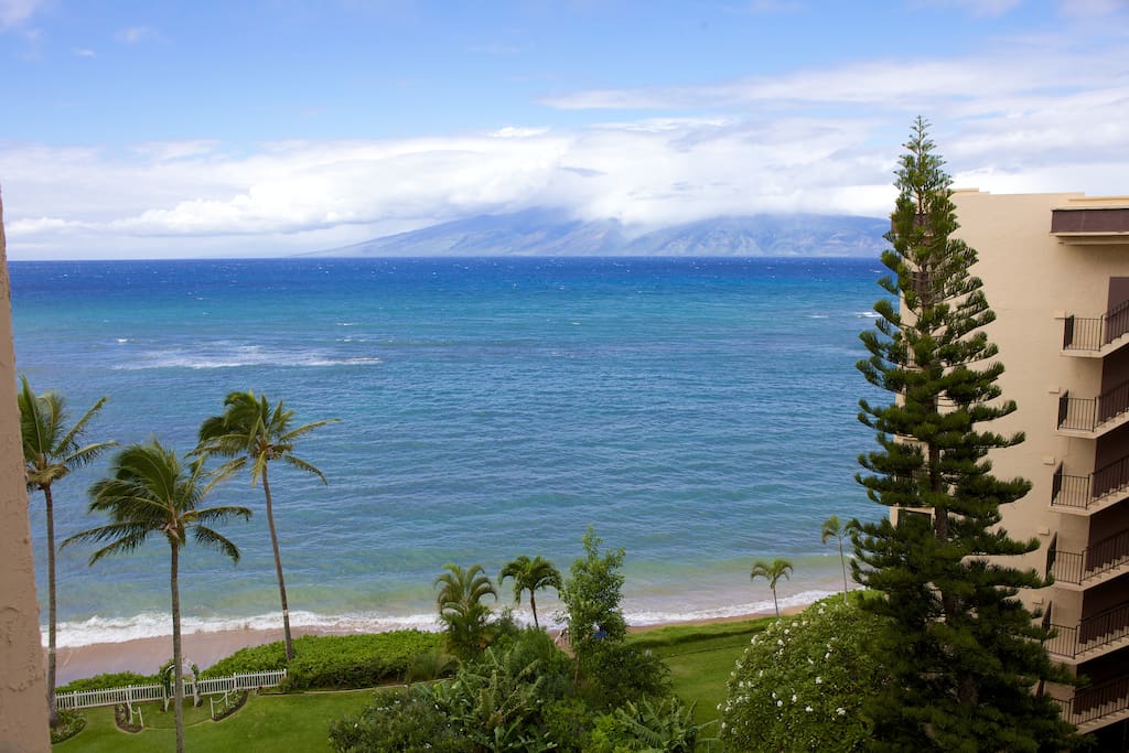 View from the lanai