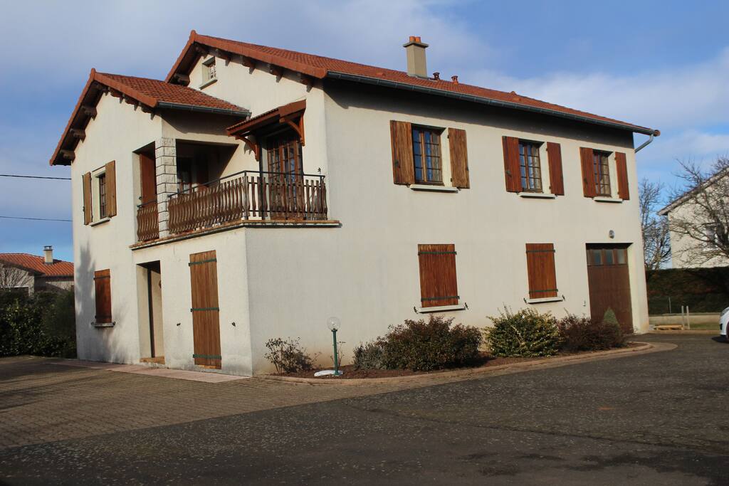 Maison vue de côté