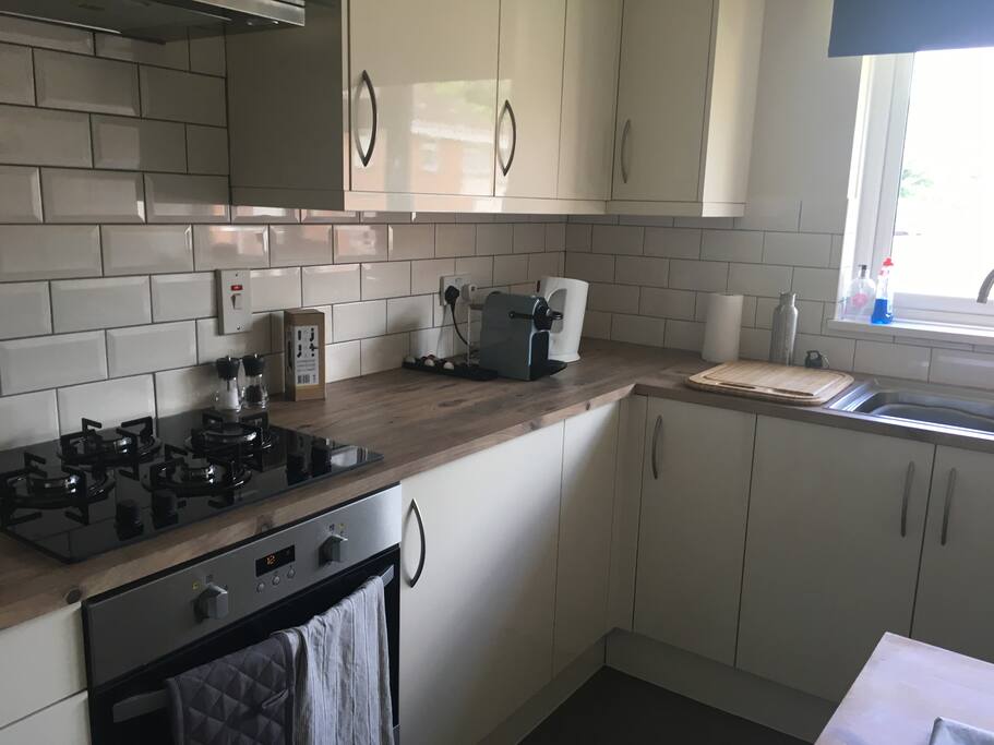 New kitchen.