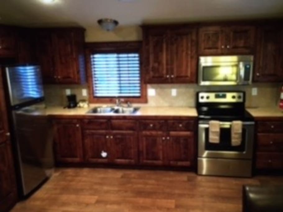 Stainless Steel appliances, and all extras are included