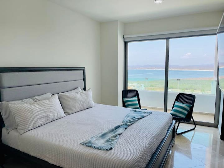 Dhomë gjumi kryesore me pamje