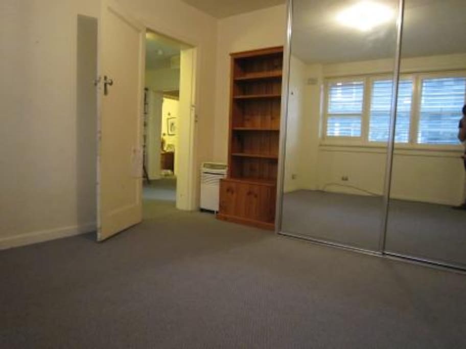 Your master bedroom - this gives you a bit of an idea of the size of the room (before it had a bed in it!)