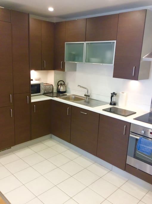 Fully equipped kitchen