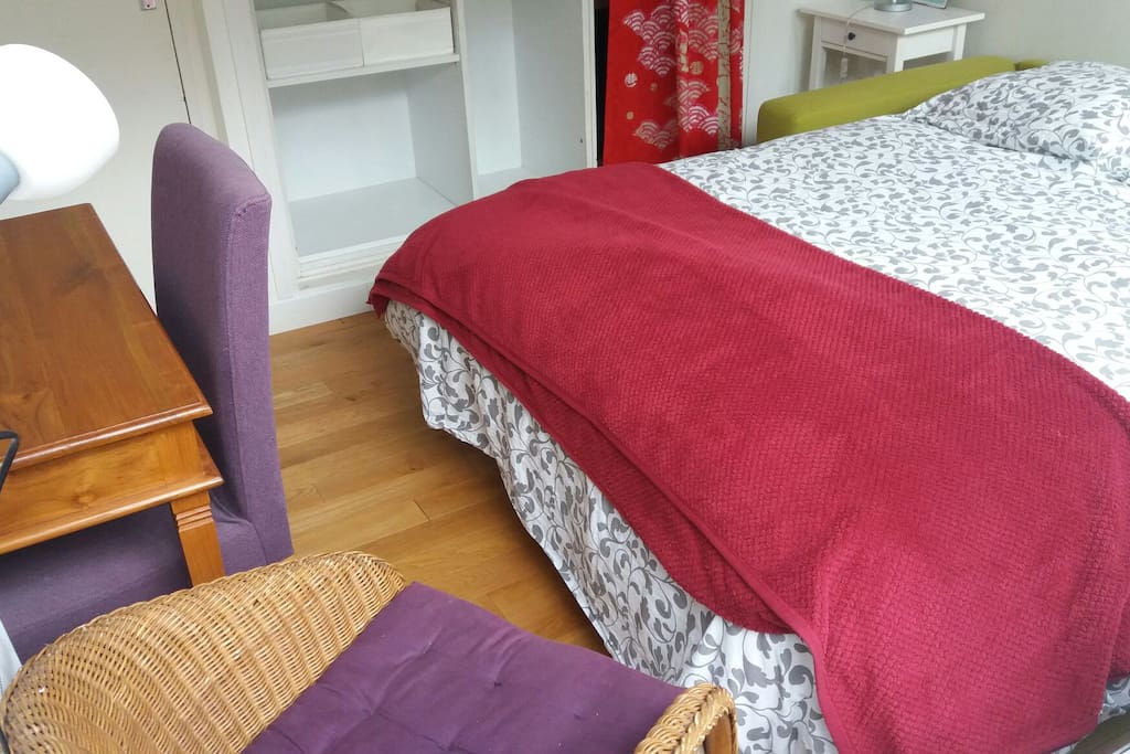 Chambre lit déplié